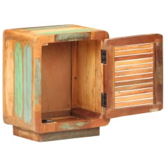vidaXL Nachttisch 40x30x50 cm Altholz Massiv