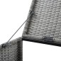 vidaXL Mülltonnenbox für 3 Tonnen Anthrazit 229x78x120 cm Poly Rattan vidaXL Mülltonnenbox für 3 Tonnen Anthrazit 229x78x120 cm Poly Rattan