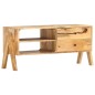 vidaXL TV-Schrank 97 x 35 x 47 cm Massivholz Mango vidaXL TV-Schrank 97 x 35 x 47 cm Massivholz Mango