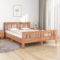 vidaXL Massivholzbett Teak 140x200 cm vidaXL Massivholzbett Teak 140x200 cm