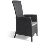 Keter Gartensessel Vermont 2 Stk. Verstellbar Graphitgrau Keter Gartensessel Vermont 2 Stk. Verstellbar Graphitgrau