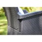 Keter Gartensessel Vermont 2 Stk. Verstellbar Graphitgrau Keter Gartensessel Vermont 2 Stk. Verstellbar Graphitgrau