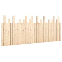 vidaXL Wand-Kopfteil 204x3x80 cm Massivholz Kiefer