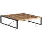 vidaXL Couchtisch 140x140x40 cm Raues Mangoholz vidaXL Couchtisch 140x140x40 cm Raues Mangoholz