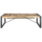 vidaXL Couchtisch 140x140x40 cm Raues Mangoholz vidaXL Couchtisch 140x140x40 cm Raues Mangoholz