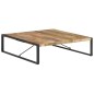 vidaXL Couchtisch 140x140x40 cm Raues Mangoholz vidaXL Couchtisch 140x140x40 cm Raues Mangoholz