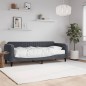 vidaXL Tagesbett mit Matratze Dunkelgrau 80x200 cm Samt vidaXL Tagesbett mit Matratze Dunkelgrau 80x200 cm Samt