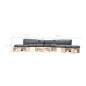 vidaXL 6-tlg. Paletten-Lounge-Set mit Kissen in Grau Holz vidaXL 6-tlg. Paletten-Lounge-Set mit Kissen in Grau Holz