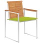 vidaXL Gartenstühle mit Kissen 2 Stk. Massivholz Akazie und Stahl vidaXL Gartenstühle mit Kissen 2 Stk. Massivholz Akazie und Stahl