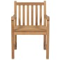 vidaXL Gartenstühle 2 Stk. mit Hellgrünen Kissen Massivholz Teak vidaXL Gartenstühle 2 Stk. mit Hellgrünen Kissen Massivholz Teak