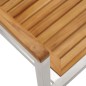vidaXL Gartenstühle mit Kissen 2 Stk. Massivholz Teak und Stahl vidaXL Gartenstühle mit Kissen 2 Stk. Massivholz Teak und Stahl