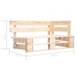 vidaXL 4-tlg. Paletten-Lounge-Set mit Kissen Imprägniertes Kiefernholz vidaXL 4-tlg. Paletten-Lounge-Set mit Kissen Imprägniertes Kiefernholz