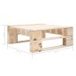 vidaXL 4-tlg. Paletten-Lounge-Set mit Kissen Imprägniertes Kiefernholz vidaXL 4-tlg. Paletten-Lounge-Set mit Kissen Imprägniertes Kiefernholz