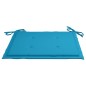 vidaXL Gartenstühle mit Blauen Kissen 8 Stk. Massivholz Teak vidaXL Gartenstühle mit Blauen Kissen 8 Stk. Massivholz Teak