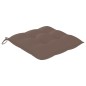 vidaXL Gartenstühle 4 Stk. mit Kissen Massivholz Teak vidaXL Gartenstühle 4 Stk. mit Kissen Massivholz Teak