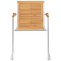 vidaXL 6 Stk. Gartenstühle mit Kissen Massivholz Teak vidaXL 6 Stk. Gartenstühle mit Kissen Massivholz Teak
