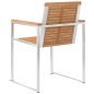 vidaXL Gartenstühle 6 Stk. mit Kissen Massivholz Teak vidaXL Gartenstühle 6 Stk. mit Kissen Massivholz Teak