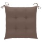 vidaXL Gartenstühle 6 Stk. mit Kissen Massivholz Teak vidaXL Gartenstühle 6 Stk. mit Kissen Massivholz Teak
