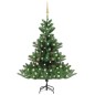 Künstlicher Weihnachtsbaum Nordmann LED & Kugeln Grün 180 cm Künstlicher Weihnachtsbaum Nordmann LED & Kugeln Grün 180 cm