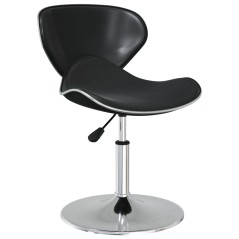vidaXL Esszimmerstühle 6 Stk. Schwarz Kunstleder 