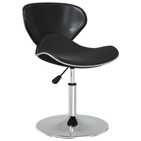vidaXL Esszimmerstühle 6 Stk. Schwarz Kunstleder 