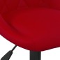 vidaXL Esszimmerstühle 6 Stk. Drehbar Weinrot Samt vidaXL Esszimmerstühle 6 Stk. Drehbar Weinrot Samt