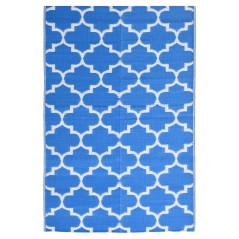 vidaXL Outdoor-Teppich ARAKIL Blau 120x180 cm PP