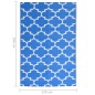 vidaXL Outdoor-Teppich ARAKIL Blau 120x180 cm PP vidaXL Outdoor-Teppich ARAKIL Blau 120x180 cm PP