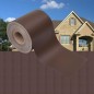 vidaXL Garten-Sichtschutz PVC 70x0,19 m Braun vidaXL Garten-Sichtschutz PVC 70x0,19 m Braun