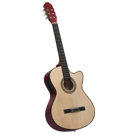 vidaXL Westerngitarre Cutaway mit Equalizer und 6 Saiten    
