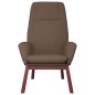 vidaXL Relaxsessel mit Hocker Taupe Stoff vidaXL Relaxsessel mit Hocker Taupe Stoff