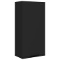 vidaXL Wand-Badeschrank Schwarz 32x20x67 cm vidaXL Wand-Badeschrank Schwarz 32x20x67 cm