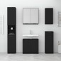 vidaXL Wand-Badeschrank Schwarz 32x20x67 cm vidaXL Wand-Badeschrank Schwarz 32x20x67 cm