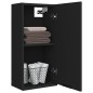 vidaXL Wand-Badeschrank Schwarz 32x20x67 cm vidaXL Wand-Badeschrank Schwarz 32x20x67 cm