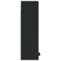 vidaXL Wand-Badeschrank Schwarz 32x20x67 cm vidaXL Wand-Badeschrank Schwarz 32x20x67 cm