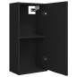vidaXL Wand-Badeschrank Schwarz 32x20x67 cm vidaXL Wand-Badeschrank Schwarz 32x20x67 cm