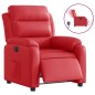 vidaXL Relaxsessel Elektrisch Rot Kunstleder vidaXL Relaxsessel Elektrisch Rot Kunstleder
