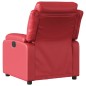 vidaXL Relaxsessel Elektrisch Rot Kunstleder vidaXL Relaxsessel Elektrisch Rot Kunstleder
