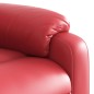 vidaXL Relaxsessel Elektrisch Rot Kunstleder vidaXL Relaxsessel Elektrisch Rot Kunstleder