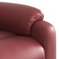 vidaXL Relaxsessel mit Aufstehhilfe Weinrot Kunstleder vidaXL Relaxsessel mit Aufstehhilfe Weinrot Kunstleder
