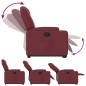vidaXL Relaxsessel mit Aufstehhilfe Weinrot Stoff vidaXL Relaxsessel mit Aufstehhilfe Weinrot Stoff