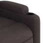 vidaXL Massagesessel mit Aufstehhilfe Dunkelbraun Stoff vidaXL Massagesessel mit Aufstehhilfe Dunkelbraun Stoff