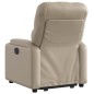 vidaXL Relaxsessel mit Aufstehhilfe Cappuccino-Braun Kunstleder vidaXL Relaxsessel mit Aufstehhilfe Cappuccino-Braun Kunstleder