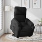 vidaXL Relaxsessel mit Aufstehhilfe Schwarz Mikrofasergewebe vidaXL Relaxsessel mit Aufstehhilfe Schwarz Mikrofasergewebe
