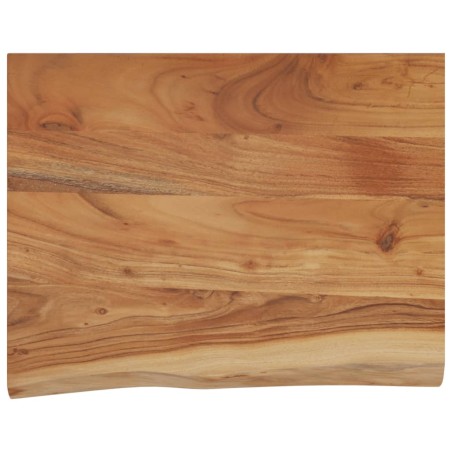 vidaXL Wandregal 50x40x3,8 cm Rechteckig Massivholz Akazie Baumkante