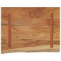 vidaXL Wandregal 50x40x3,8 cm Rechteckig Massivholz Akazie Baumkante vidaXL Wandregal 50x40x3,8 cm Rechteckig Massivholz Akazie Baumkante