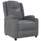 vidaXL Massagesessel Anthrazit Kunstleder vidaXL Massagesessel Anthrazit Kunstleder
