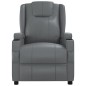 vidaXL Massagesessel Anthrazit Kunstleder vidaXL Massagesessel Anthrazit Kunstleder