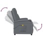 vidaXL Massagesessel Anthrazit Kunstleder vidaXL Massagesessel Anthrazit Kunstleder