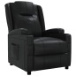 vidaXL Relaxsessel Schwarz Kunstleder vidaXL Relaxsessel Schwarz Kunstleder